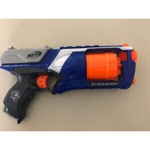 Nerf Blue N-strike Elite Strong Arm Blaster Pistol